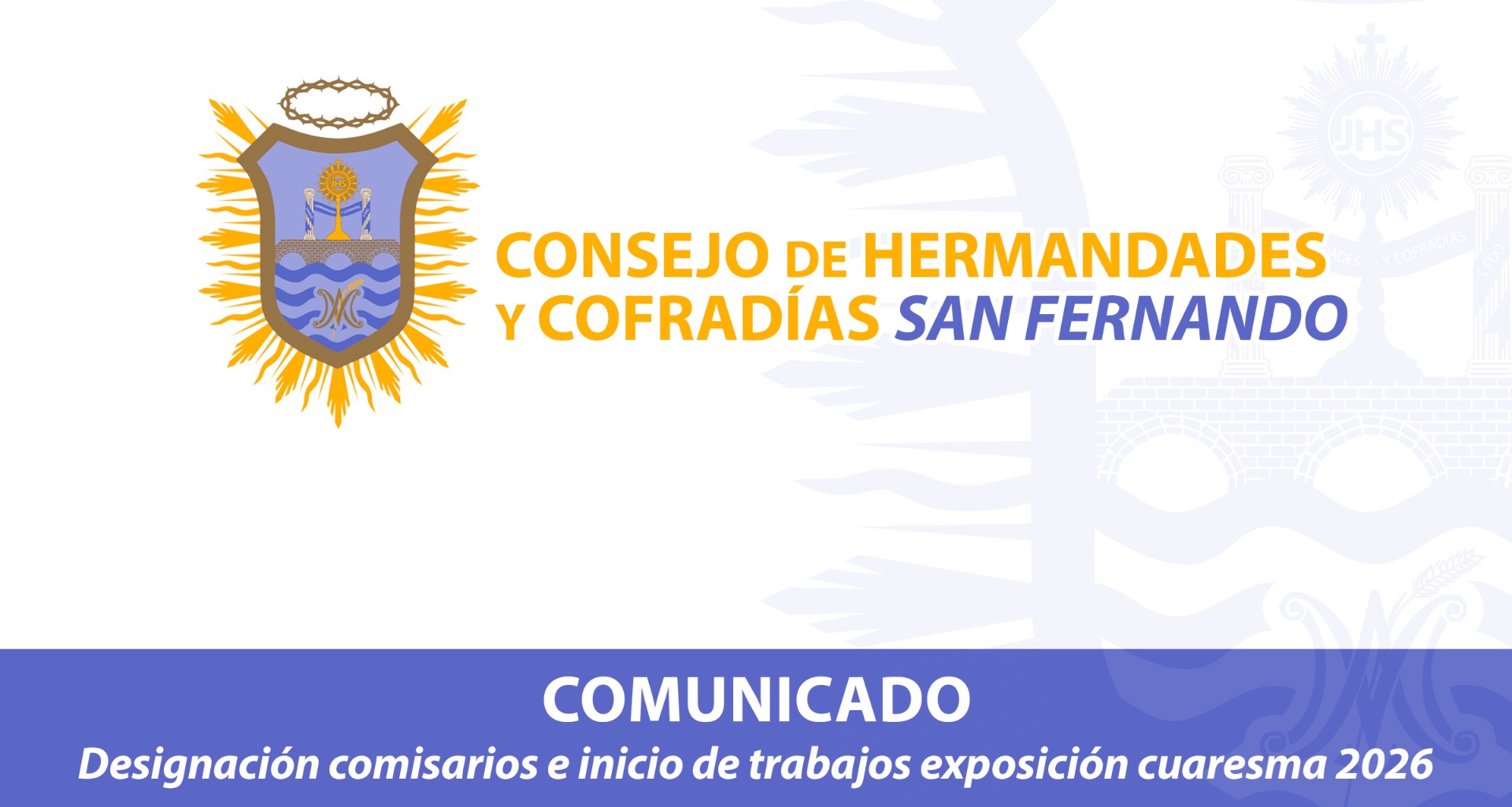 Designación comisarios e inicio de trabajos de la exposición de cuaresma 2026